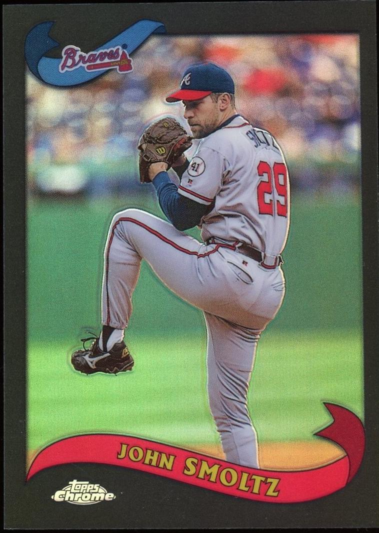 John Smoltz [Black Refractor] #145