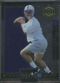 Peyton Manning #1 Football Cards 1998 Pinnacle Mint Collection Minted Moments