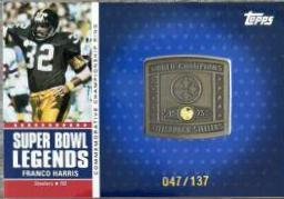 Franco Harris [Super Bowl Patch] #IX