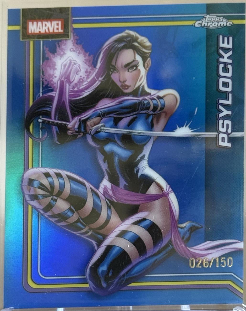 Psylocke Blue Refractor