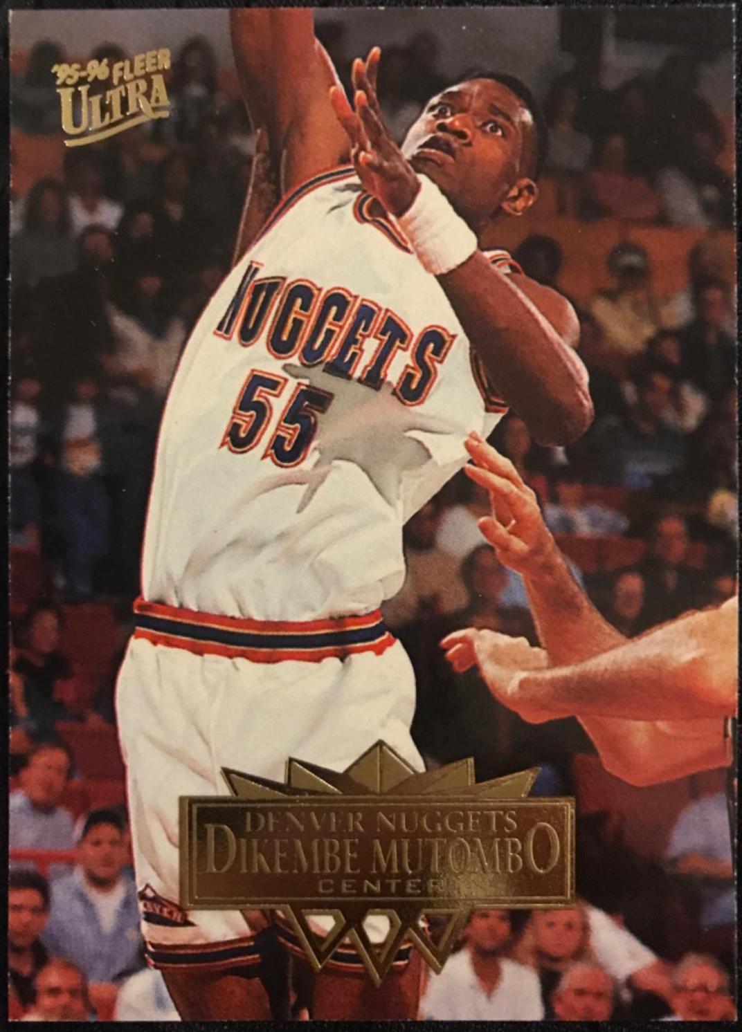 Dikembe Mutombo #45 1995-96 Ultra Basketball