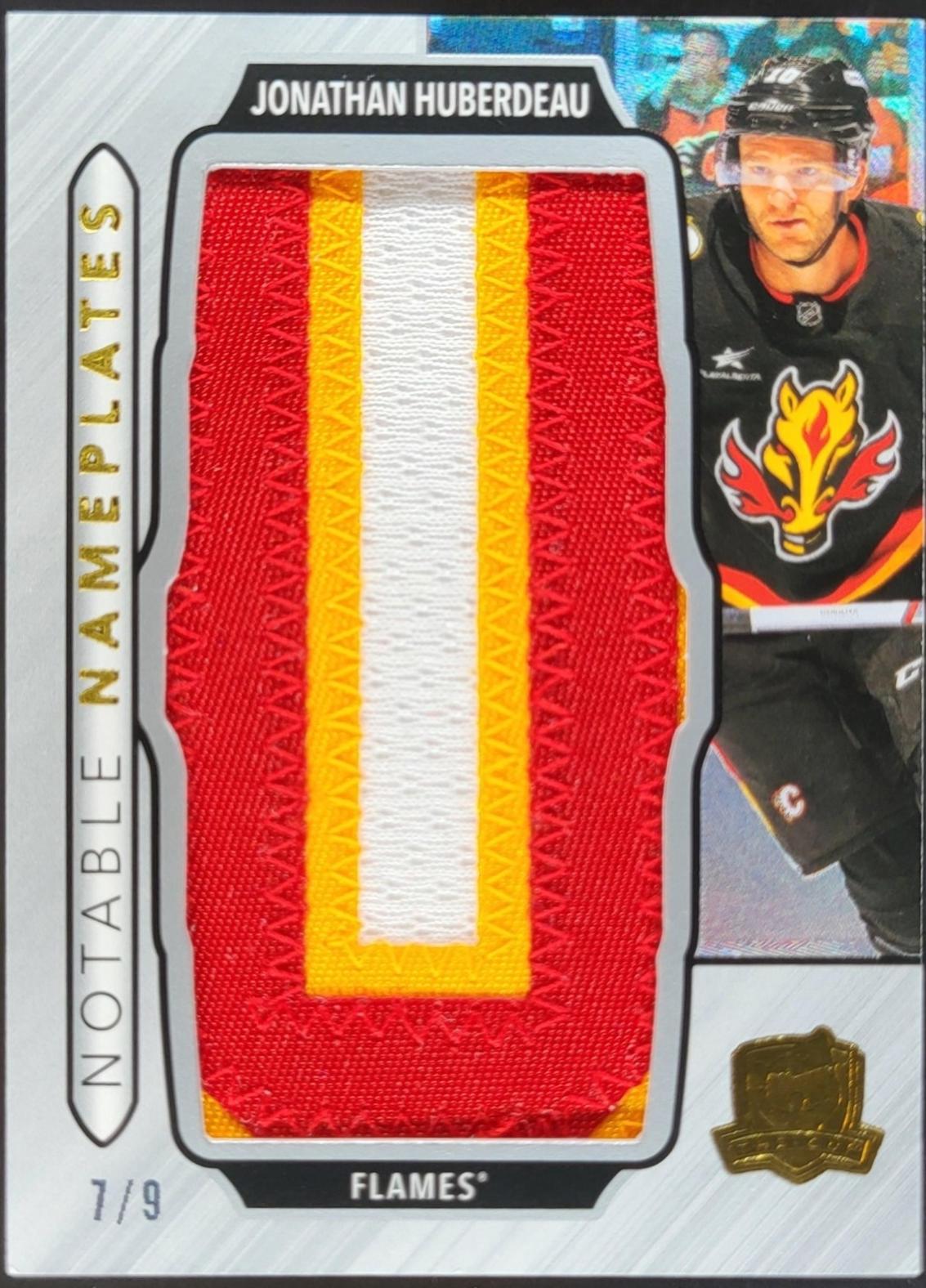 Jonathan Huberdeau #NN-JH 2024 Upper Deck The Cup Notable Nickname Hockey