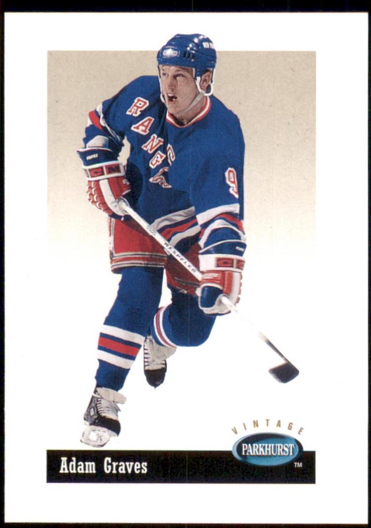 Adam Graves #41 Hockey Cards 1994 Parkhurst Se Vintage