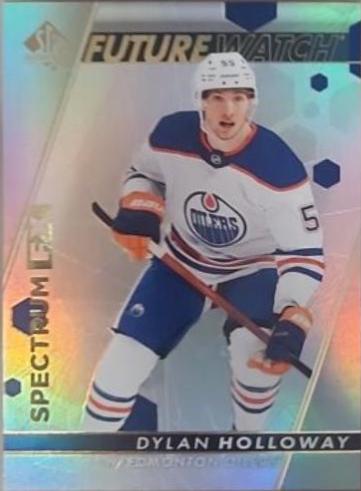 Dylan Holloway #S-81 2022-23 SP Authentic Hockey Spectrum FX