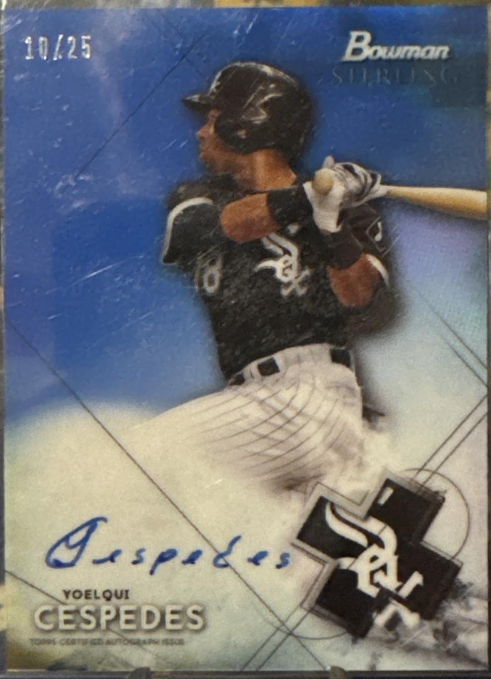 Yoelqui Cespedes [Blue Refractor] #BSPA-YC