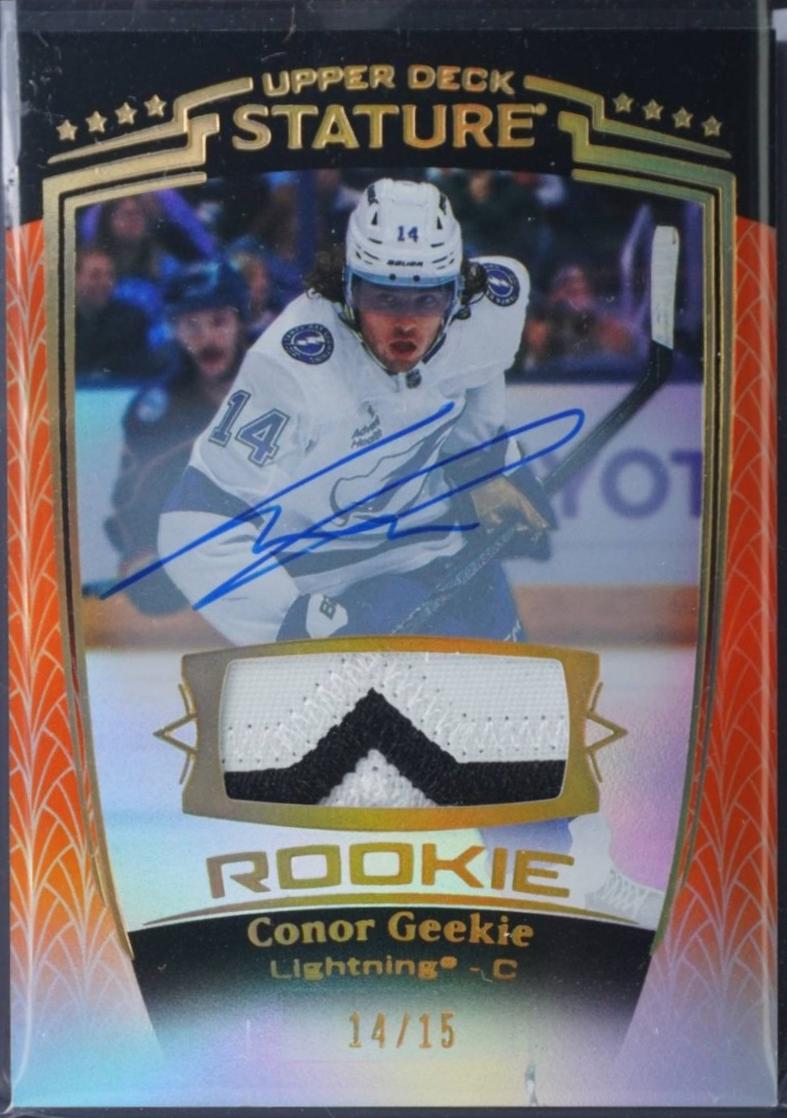 Conor Geekie [Orange Autograph Memorabilia] #33