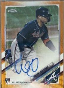 William Contreras [Orange Wave Refractor] #RA-WC