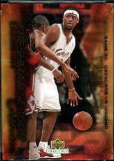LeBron James #31 Basketball Cards 2003 UD Collectibles Freshman Season