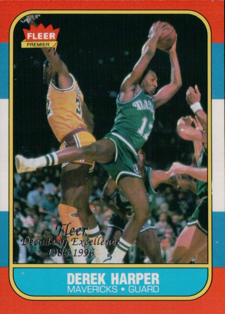 Derek Harper #3 1996-97 Fleer Basketball Decade of Excellence