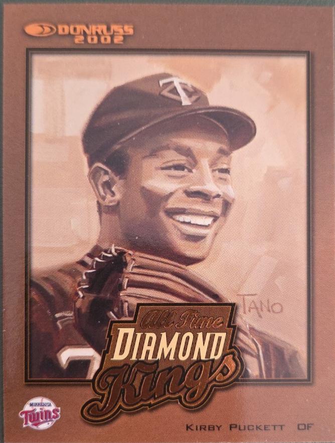 Kirby Puckett #ATDK-7 2002 Donruss Baseball All-Time Diamond Kings