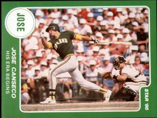 Jose Canseco #HEB Foll STKR GREEN