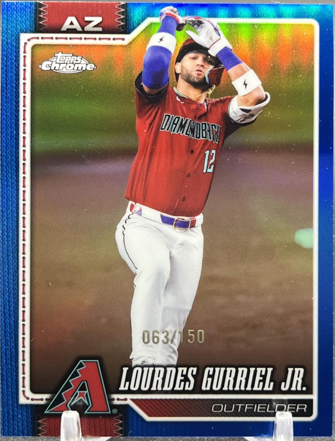 Lourdes Gurriel Jr. [Blue Refractor] (2026 Topps Chrome)