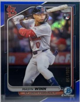 Masyn Winn [Blue Refractor] #61