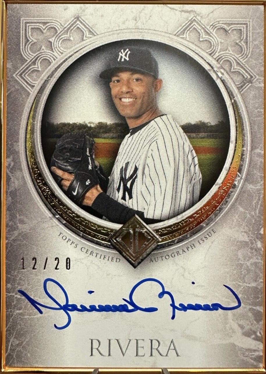 Mariano Rivera #TCA-MR 2023 Topps Transcendent Gold Frame Autographs Baseball