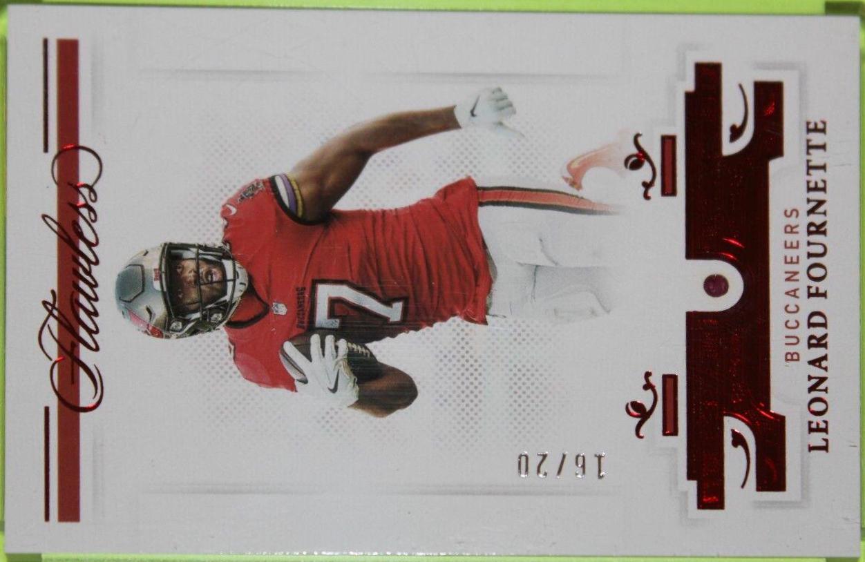 Leonard Fournette #32 2021 Panini Flawless Football