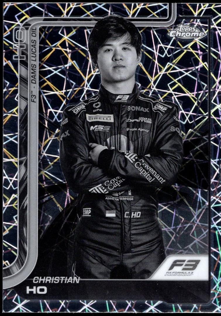 Christian Ho [Black White Lazer Refractor] #72