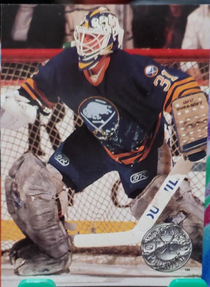 Daren Puppa #9 Hockey Cards 1991 Pro Set Platinum