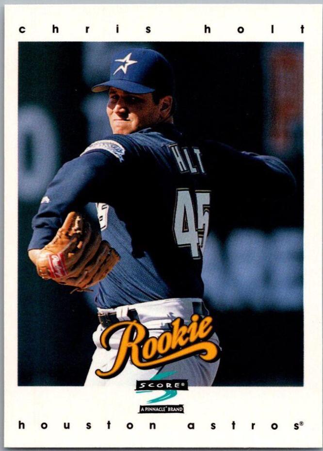 Chris Holt #487 Baseball Cards 1997 Score