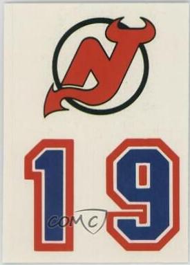 New Jersey Devils #27 Hockey Cards 1985 Topps Stickers
