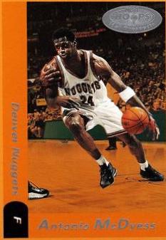 Antonio McDyess #80 Basketball Cards 2000 Hoops Hot Prospects