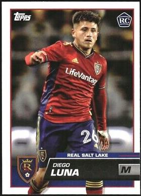 Diego Luna #9 Soccer Cards 2023 Topps MLS