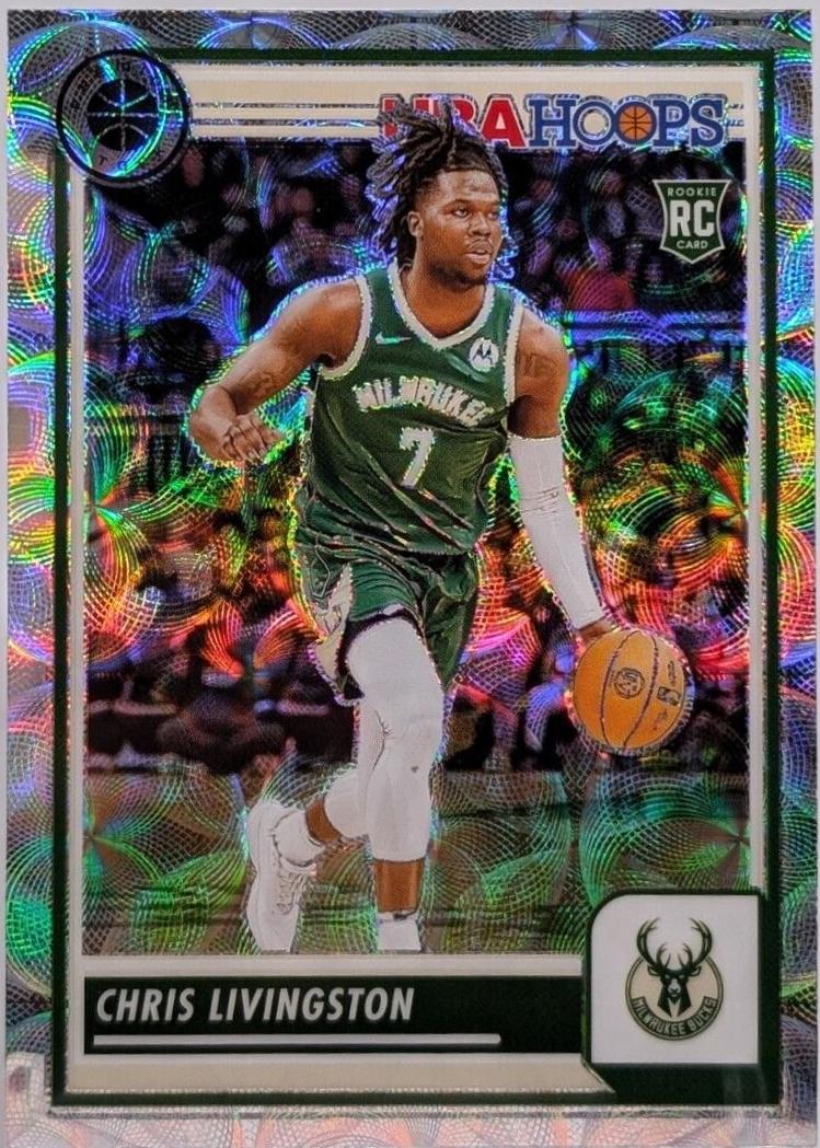 Chris Livingston #99 Basketball Cards 2023 Panini Hoops Premium Stock