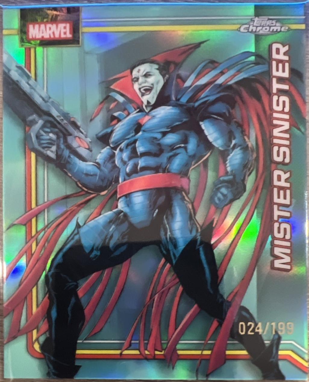 Mister Sinister Aqua Refractor