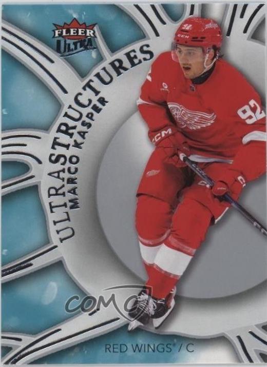 Marco Kasper #22 2025 Fleer Ultra Ultrastructures Hockey