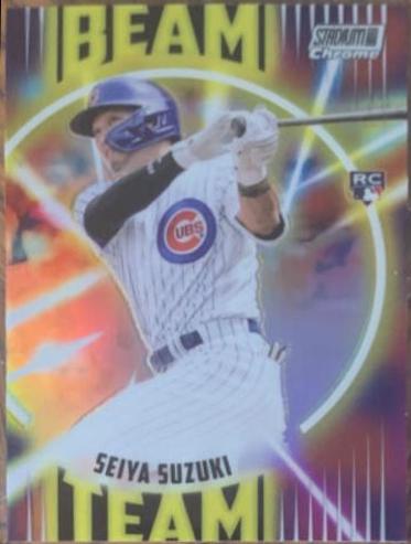 Seiya Suzuki #BT-20 Baseball Cards 2022 Stadium Club Chrome Beam Team