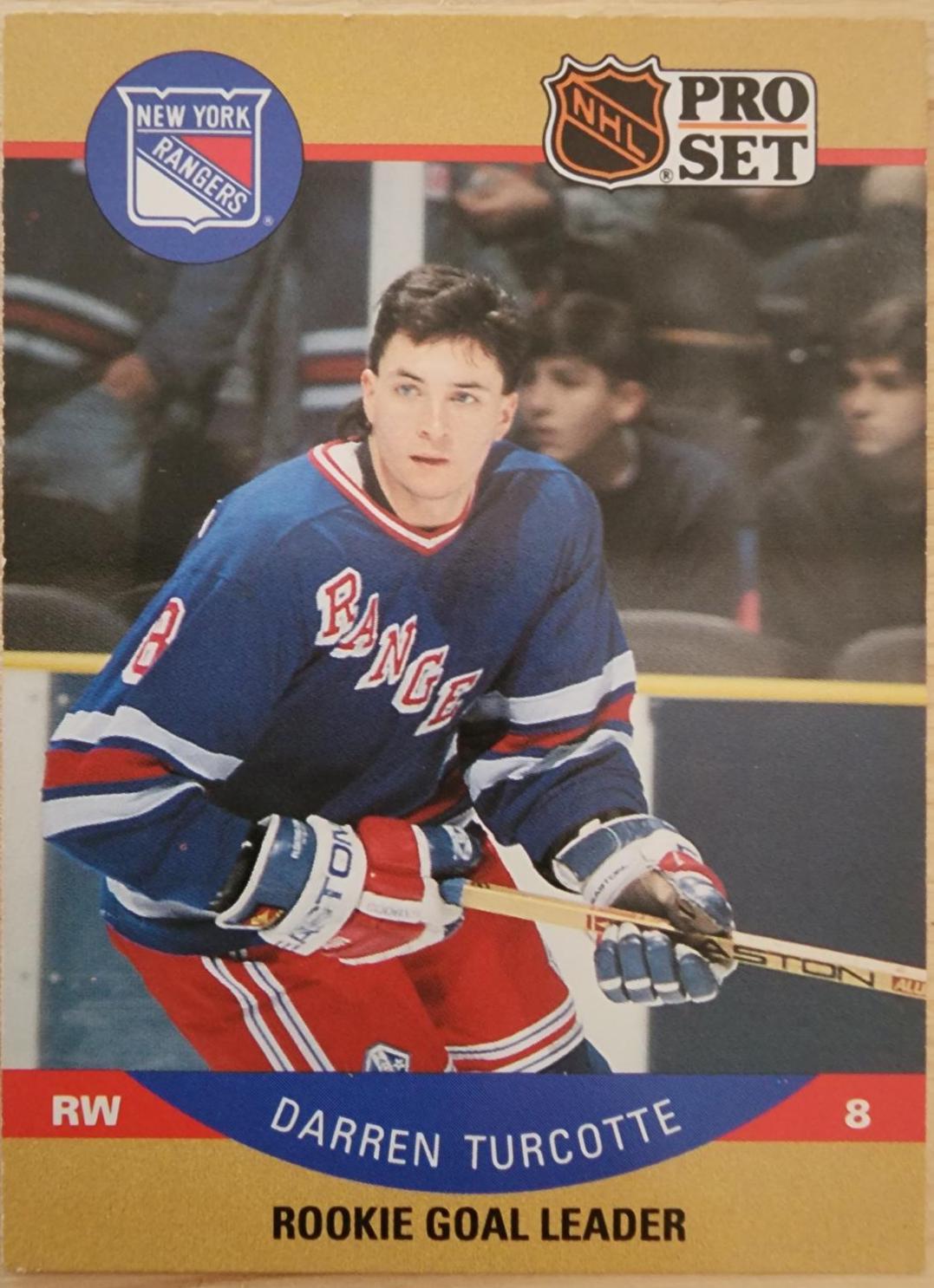 Darren Turcotte #400 Hockey Cards 1990 Pro Set