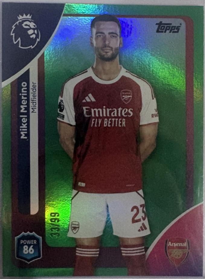 Mikel Merino [Green Sparkle] #6