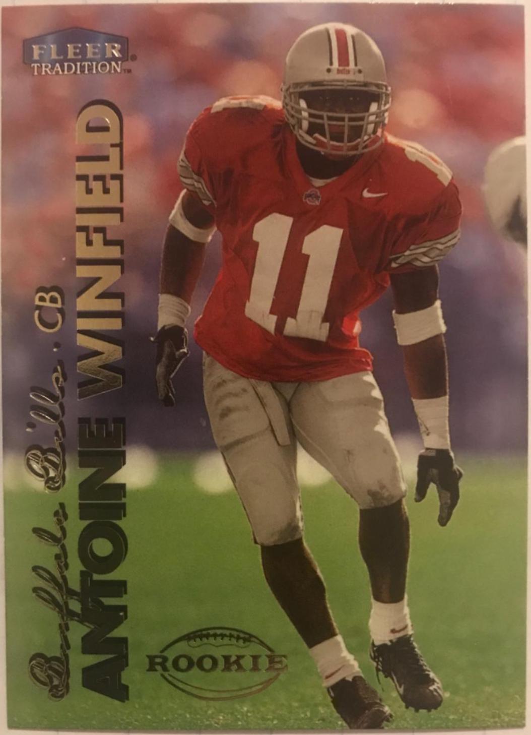 Antoine Winfield #298 Football Cards 1999 Fleer Tradition