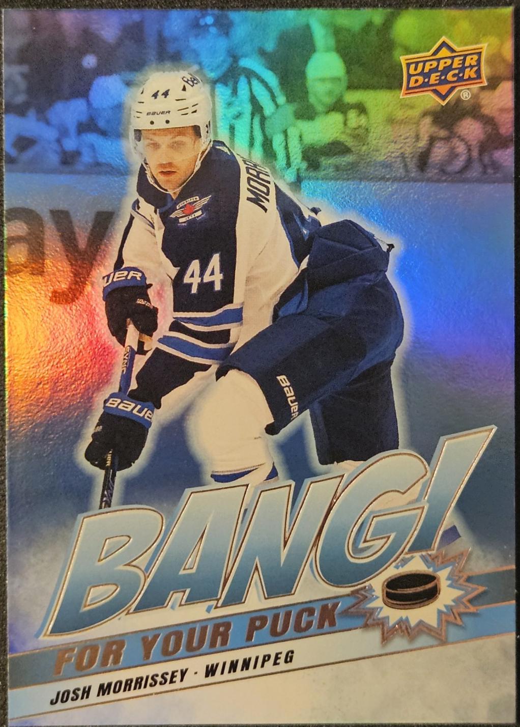 Josh Morrissey #BP-4 Hockey Cards 2024 Upper Deck Bang For Your Puck
