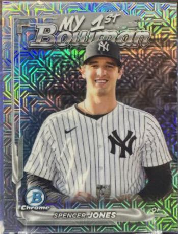 Spencer Jones [Yellow Mojo Refractor] #M1B-31