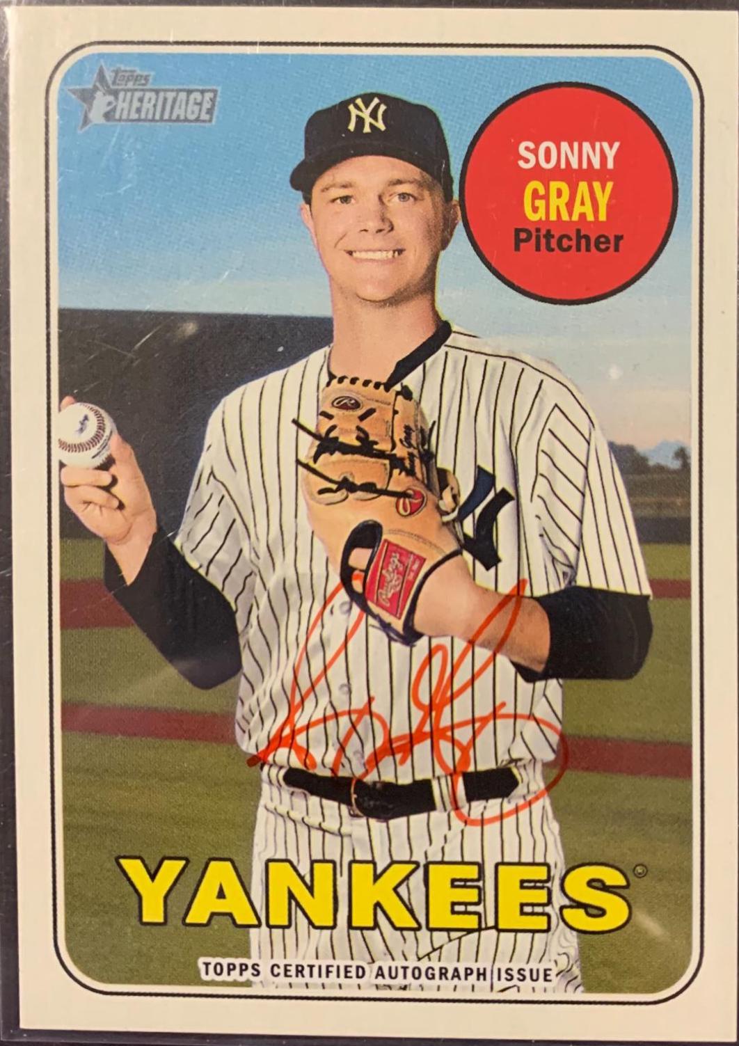 Sonny Gray [Red Ink] #SG