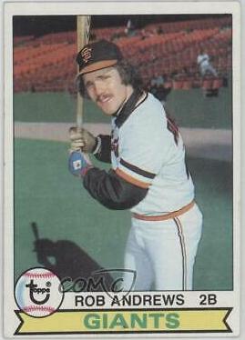 Rob Andrews #34 Baseball Cards 1979 Topps