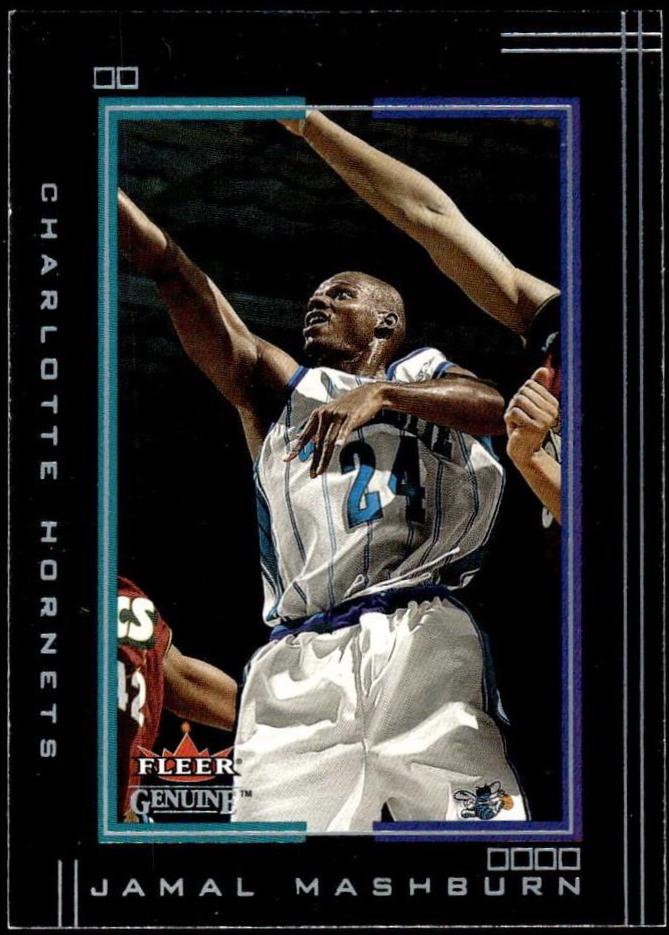 Jamal Mashburn #44 Basketball Cards 2001 Fleer Genuine