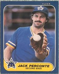 Jack Perconte #472 Baseball Cards 1986 Fleer Prices