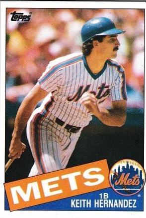 Keith Hernandez #80 Baseball Cards 1985 Topps
