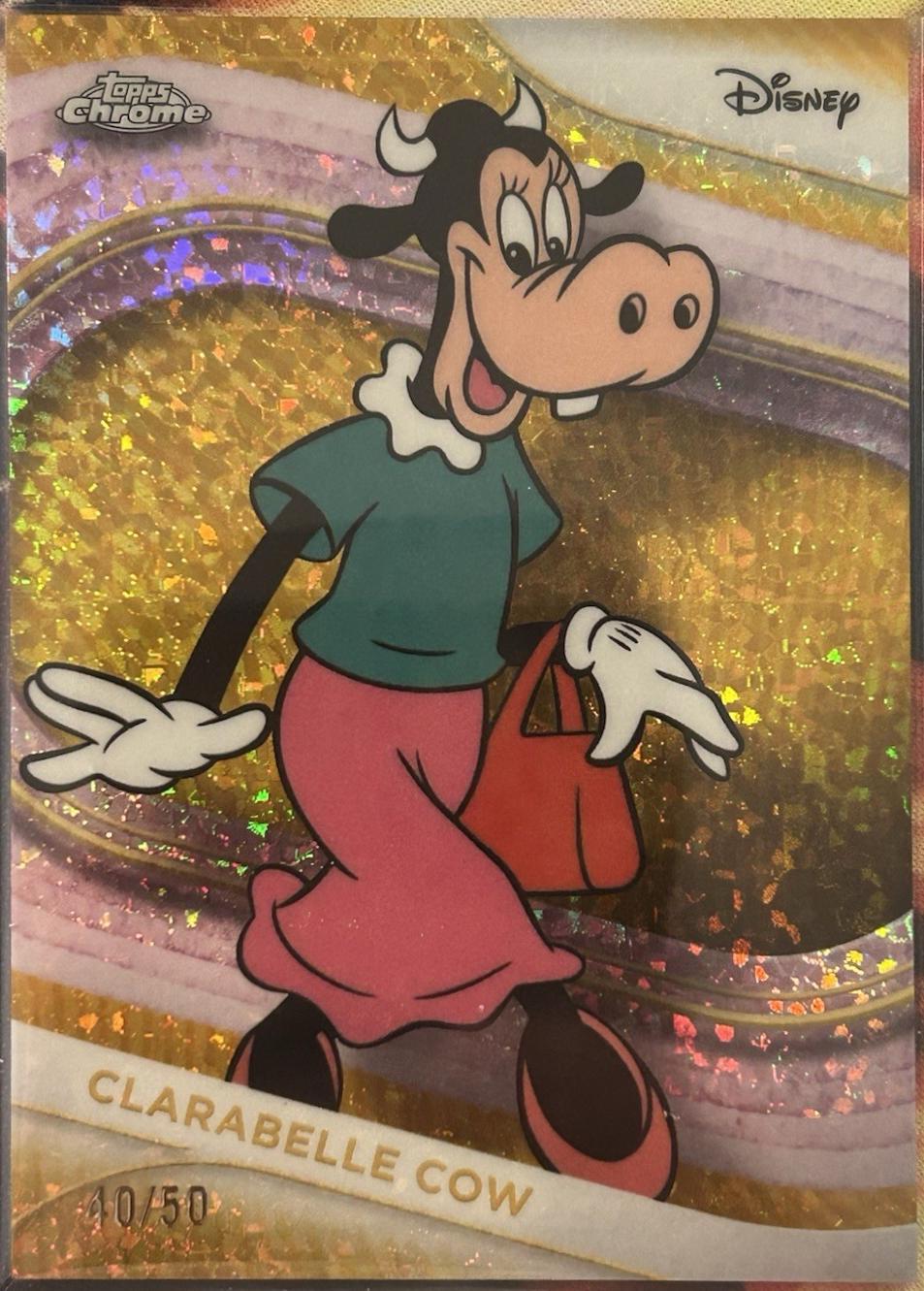 Clarabelle Cow [Gold Diamonds Refractor] #165