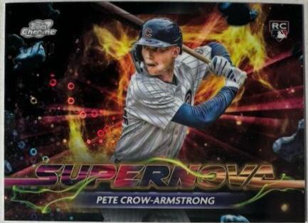 Pete Crow-Armstrong [Black Eclipse Refractor] #SPN-5 Prices | 2024