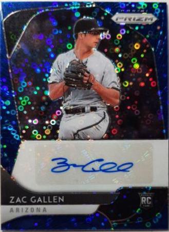 Zac Gallen [Blue Donut Circles Prizm] #RA-ZG