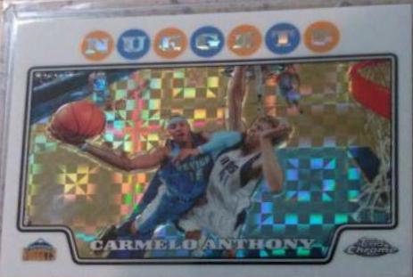 Carmelo Anthony [Xfractor] #15