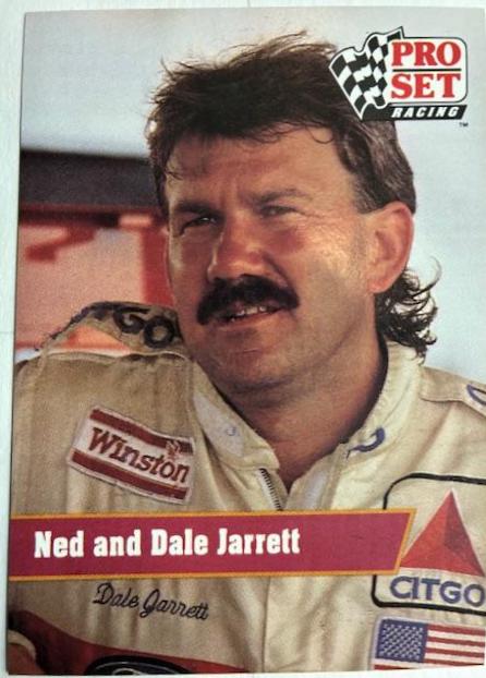 Ned And Dale Jarrett #55 Racing Cards 1991 Pro Set