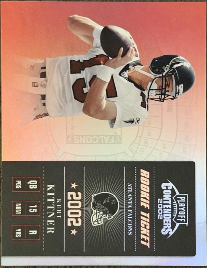 Kurt Kittner #148 2002 Playoff Contenders Football