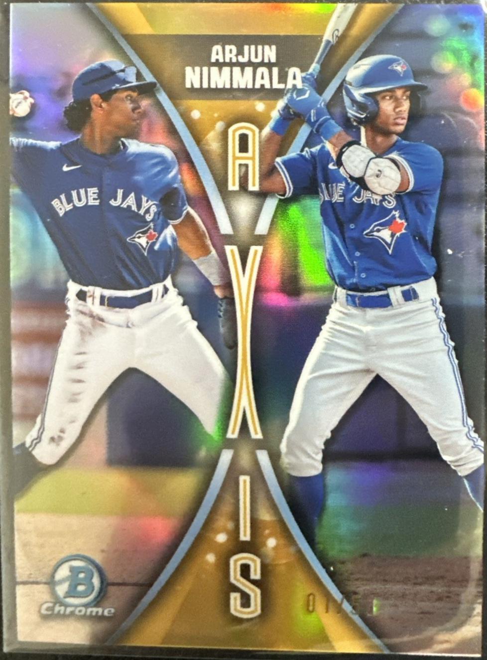 Arjun Nimmala [Gold Refractor] #A-20