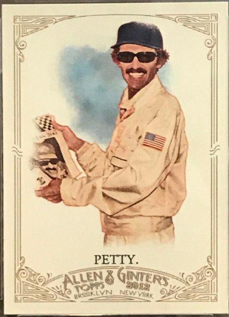 Richard Petty #61 2012 Topps Allen & Ginter Baseball