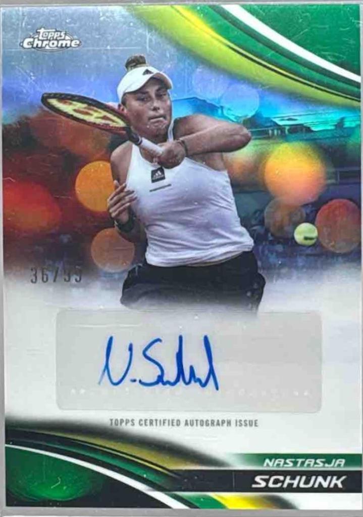 Nastasja Schunk [Green Refractor] #CA-NSK