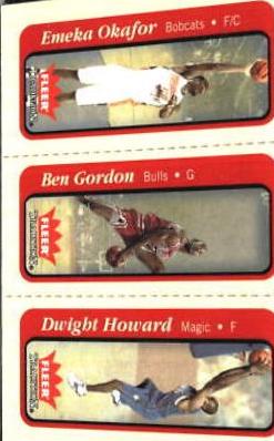 Ben Gordon, Dwight Howard, Emeka Okafor Crystal #251