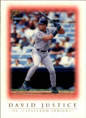 David Justice #18 Baseball Cards 1999 Topps Gallery